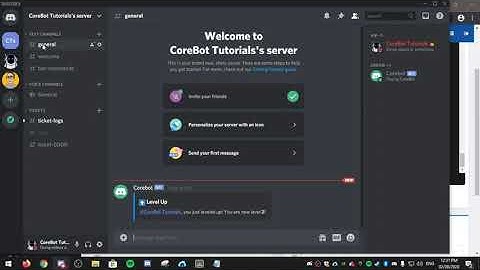 Corebot Tickets module