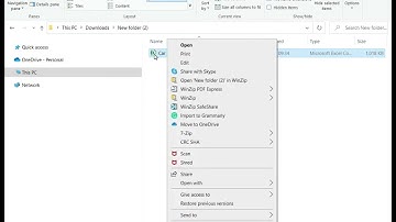 How to zip an Excel file
