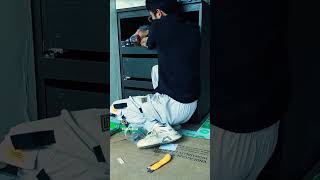 Quad Channel Drawer Installation | Smooth &amp; Silent Soft Close Setup | Complete Process #interiorwork