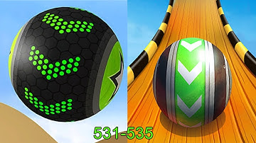Going Balls VS Sky Rolling Ball 3D Android iOS Gameplay (Level 531-535)