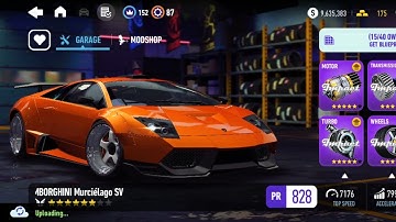 NEED FOR SPEED NO LIMITS ☆《 LAMBORGHINI MURCIELAGO SV 》☆《 UPGRADING 》