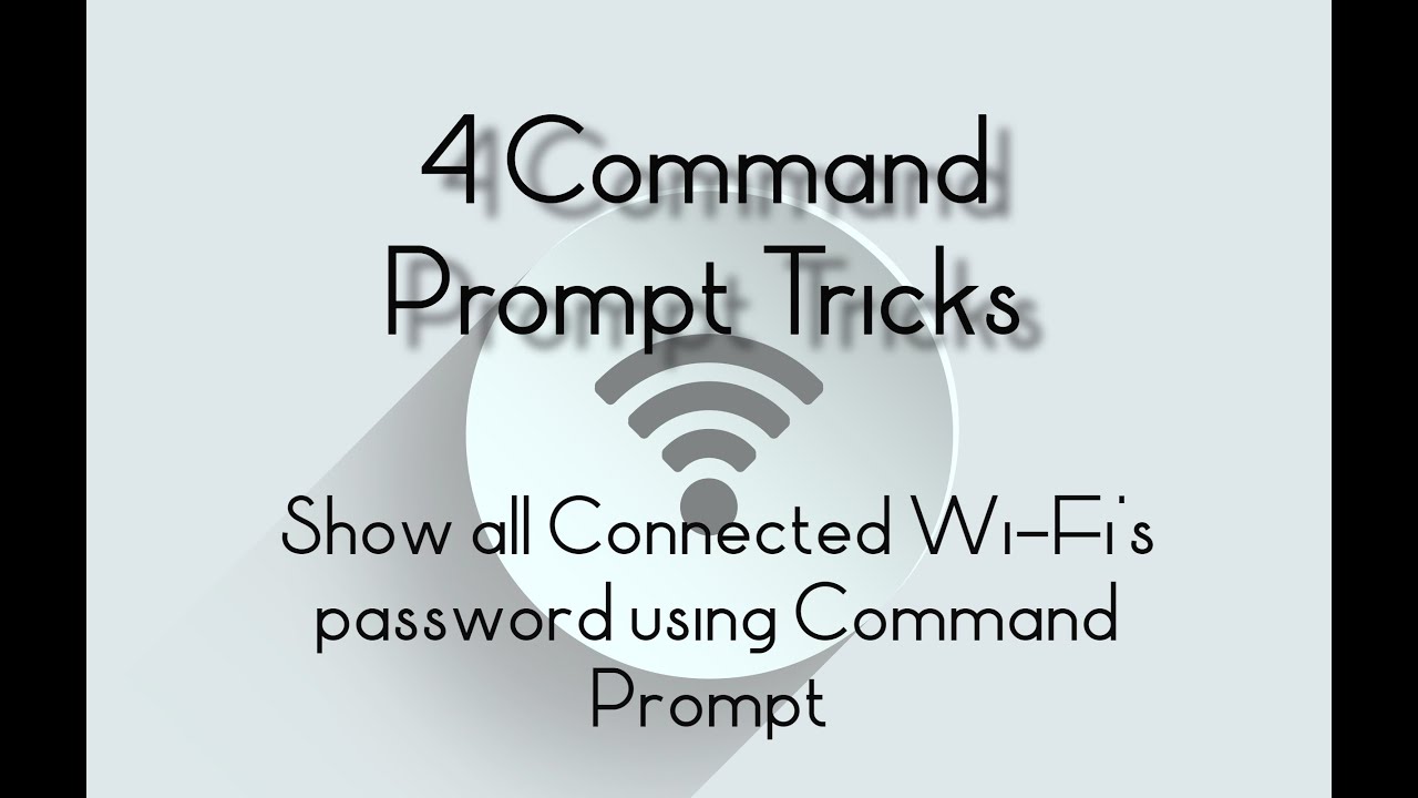 4 COMMAND PROMPT TRICKS EVERYONE SHOULD KNOW | Tech Ambition | - YouTube