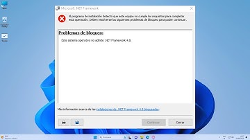 SOLUCIÓN Este sistema operativo no admite .NET Framework 4.8. en Windows 10/11/8/7 ✅