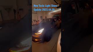 New Tesla Light Show -Auld Lang Syne. 2022 Holiday Update 2022.44.25 #Tesla