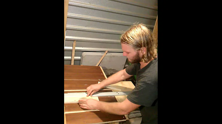Cordless dewalt 20v homemade table saw and sled