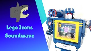 Lego Icons Transformers Soundwave - JawsTheSharkReviews