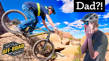 We Took Matt Mountain Biking and He Wanted to Try Everything!