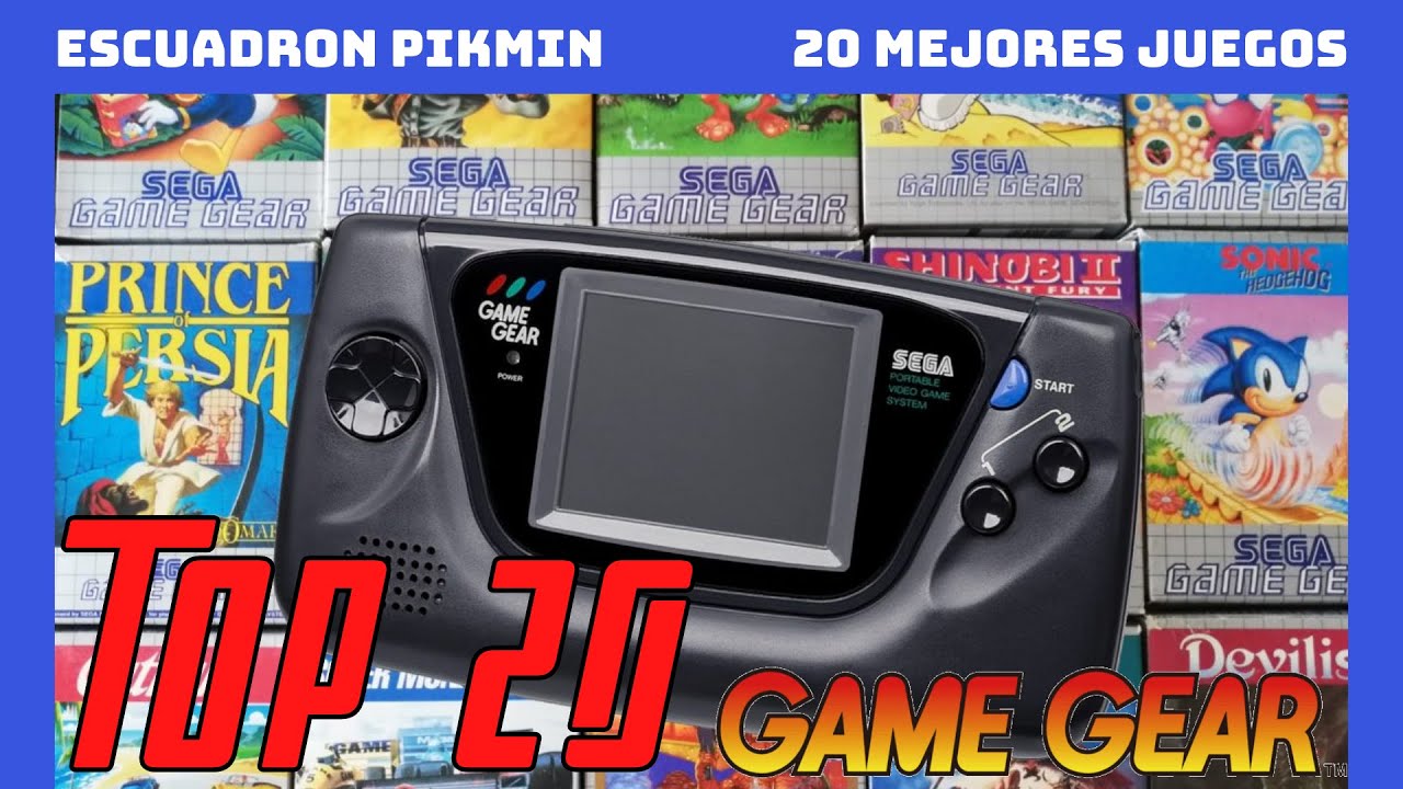 TOP 20 SEGA GAME GEAR MEJORES JUEGOS gamegear retrogames sega