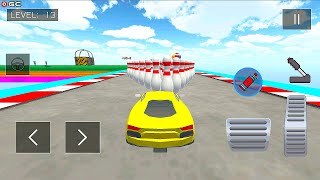 Crazy Car Stunt Game 2022 / Mega Ramp Car Games 3D / Android GamePlay screenshot 5
