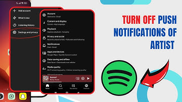 Turn Off Push Notifications Of Artist And Creator Notification On Spotify. |Technologyglance