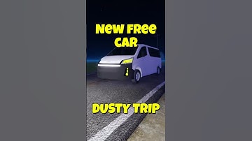 How to get Transit Ace - New free car in a dusty trip #roblox #robloxgameplay #dustytrip #shorts