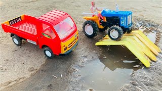 diy tractor stuk in mud mini science project | @Miniaturemachine