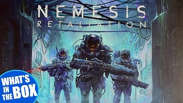 NEMESIS RETALIATION with Sundrop Miniatures Unboxing  |  Awaken Realms