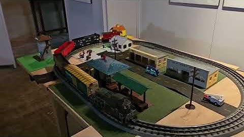 Trains at Historic Summerseat Morrisville (12/6/2025)