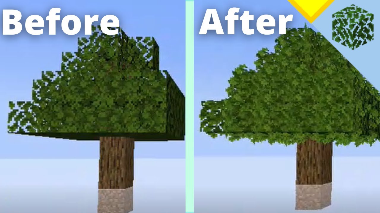 Bushy Leaves Texture Pack for 1.17.1 - YouTube