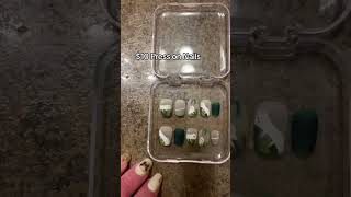 Affordable Cat Press-On Nails #handmadenails #catnails