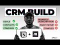 Stop Paying for Expensive CRMs – Build Your Own with Notion + Make
