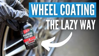 Wheel Ceramic Coating Application | Without Polishing or Removing the Wheels