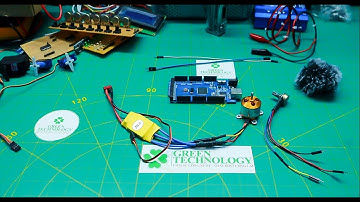 Arduino | Điều Khiển Động Cơ Brushless RC Bằng ESC