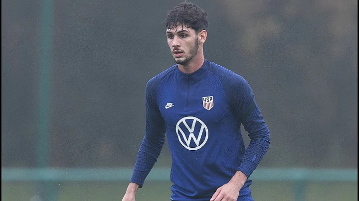 Johnny Cardoso's First USMNT Training Session