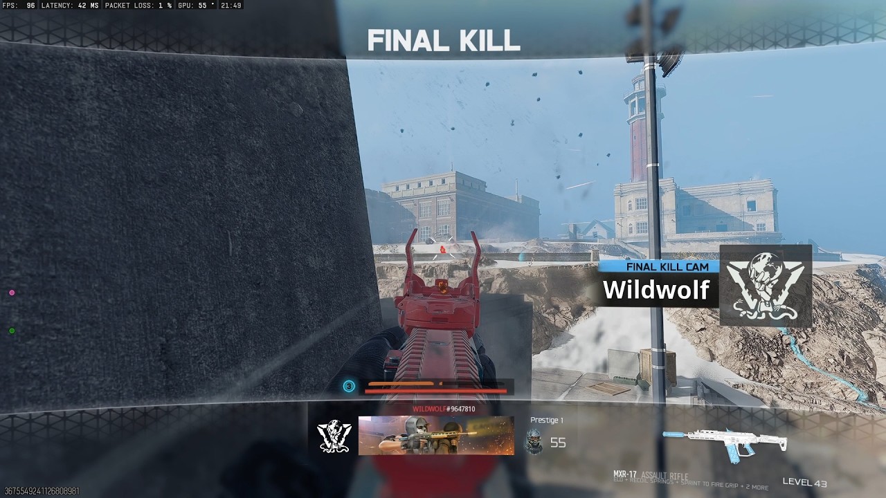 The BUFFED MXR-17 is AMAZING on Rebirth Island