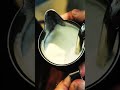 Milk steam #shorts