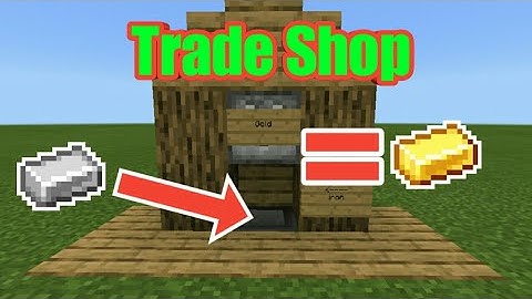 Minecraft 1.12.1: Redstone Tutorial - Trade Shop