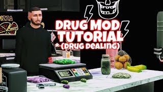 BASEMENTAL DRUGS MOD TUTORIAL - DRUG DEALING | THE SIMS 4 MOD SHOWCASE @WickedPixxel