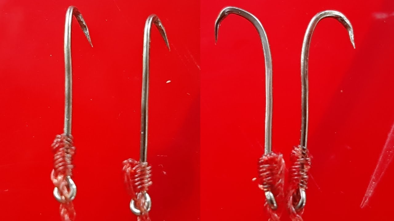Câu lươn, Cách làm lưỡi câu và tìm hang lươn nhanh nhất