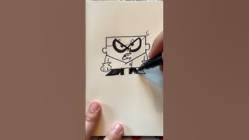 Simple Way to Draw Dexter From Dexter’s Lab! Drawing Made Easy! #shorts