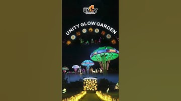 A night of colors, lights, and unity — witness the breathtaking Unity Glow Garden #EktaPrakashParv