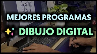 ✨  Mejores PROGRAMAS de DIBUJO DIGITAL Gratis y Pago en 2024 (SIN o CON Tableta Gráfica)