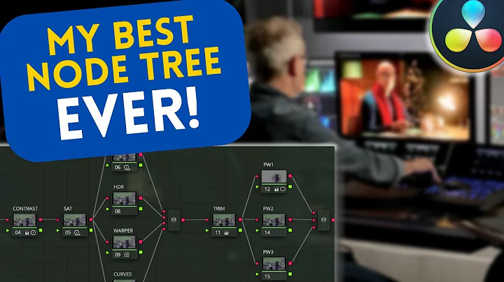 The BEST Node Tree for ANY Camera! PRO Colorist (BBC, Netflix, Amazon)