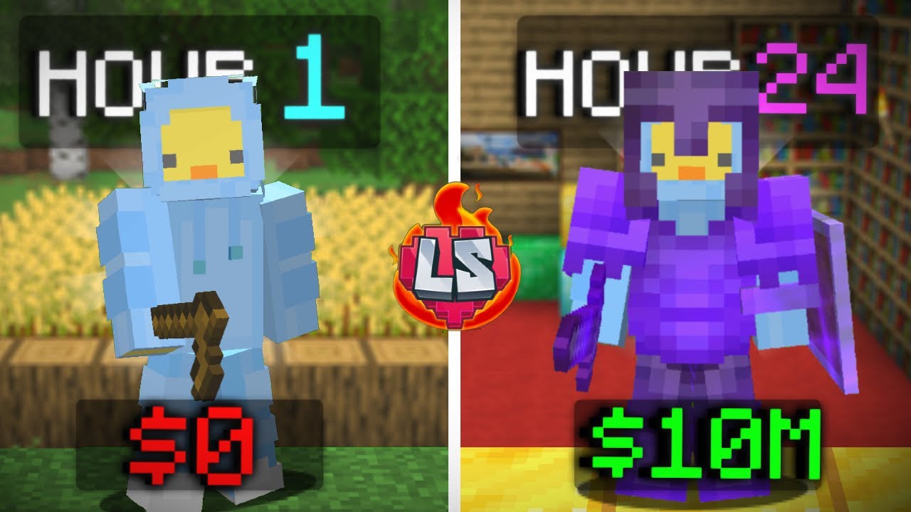 Can I Get Rich in 24 HOURS on the Public Lifesteal SMP