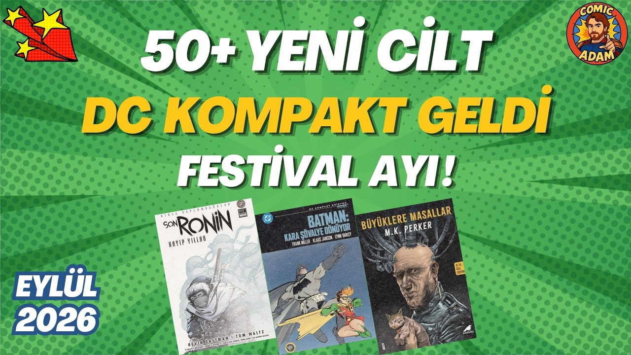 YENİ ÇIKAN ÇİZGİ ROMANLAR (Eylül 2026) ⚡️