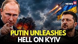 Russia Ukraine War LIVE | Russia Launches Massive Strikes On Kyiv, Around 20 Killed | Putin | N18G