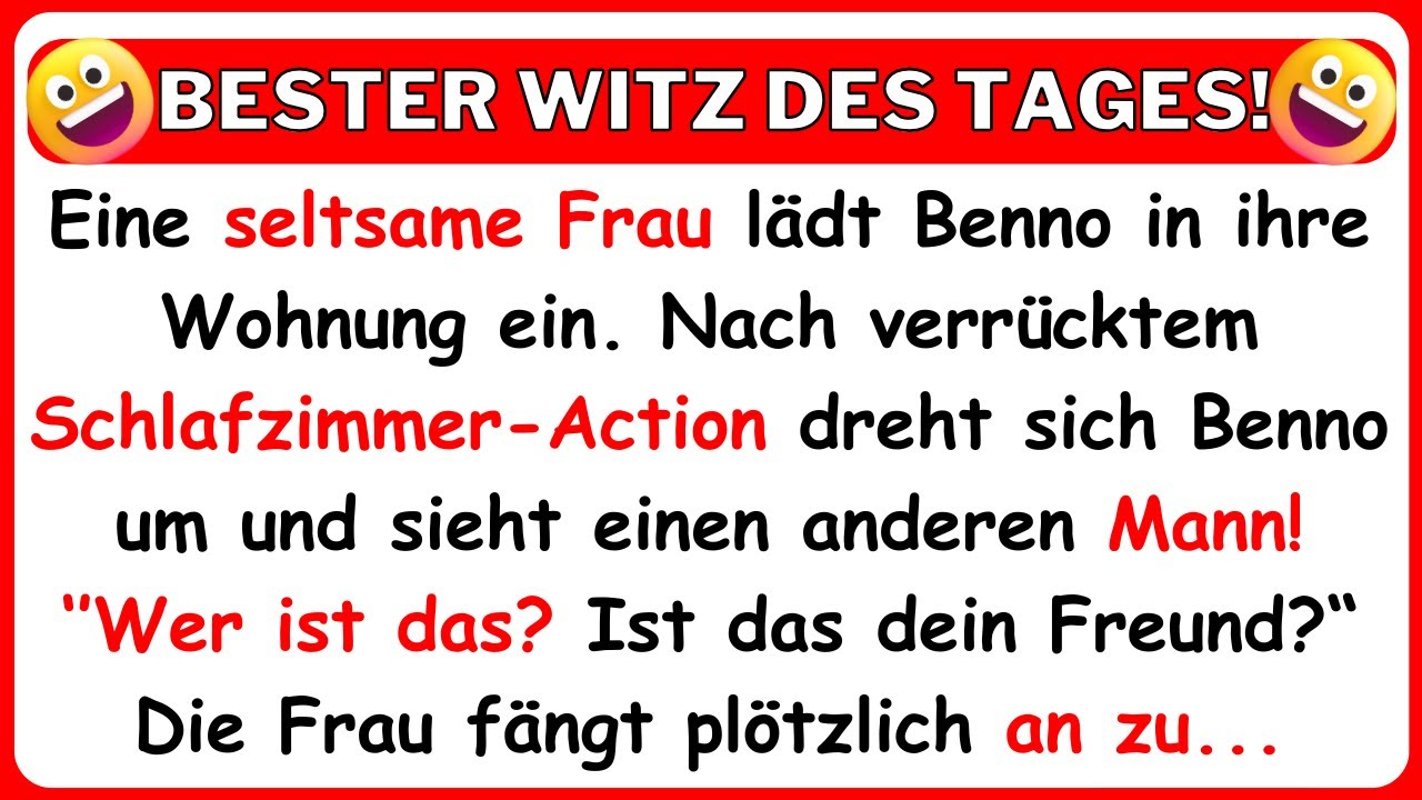 🤣 BESTER WITZ DES TAGES! Nach verrücktem Schlafzimmer-Action sieht Benno einen anderen Mann im...