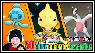 50 Shiny Pokemon Live Reactions! | Shiny Living Dex #101-150 | Pokemon X and Y - Pokemon ORAS