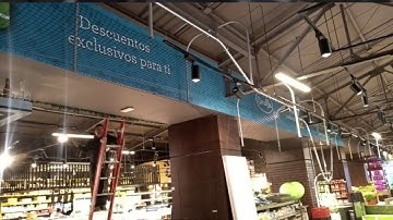 Grocery Store Overhead Conveyor