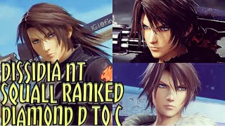 Dissidia Final Fantasy NT - Squall Leonhart Ranked Diamond D To C