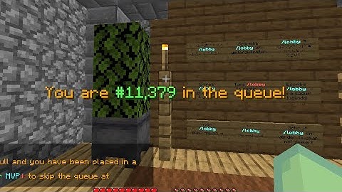 Hypixel queue be like