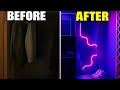 ساخت اتاق پرو و تبدیل قسمت انباری اتاقم به اتاق پرو ی لباس How I Built My Own Fitting Room Khanjar