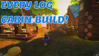 Building The Entire Log Cabin Set - Lego Fortnite Adventures #8