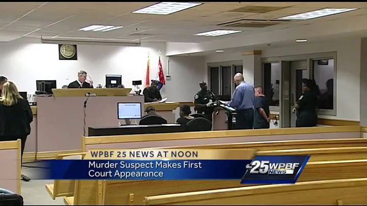 Lake Worth man accused of killing girlfriend makes first court appearance