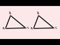 Признаки равенства треугольников