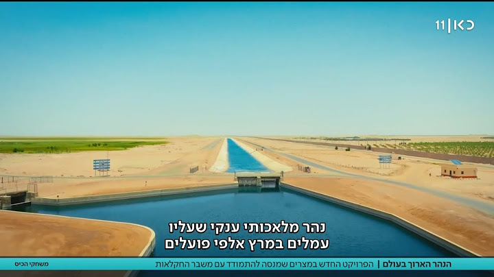 הנהר הארוך בעולם | הפרויקט החדש במצרים שמנסה להתמודד עם משבר המזון