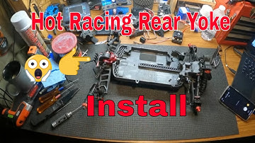 Arrma Typhon 3s Rebuild Part 4 Install rear diff Yoke