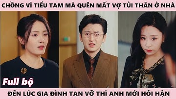 Chồng Vì Người Thứ Ba Mà Quên Mất Vợ Tủi Thân Ở Nhà, Khi Đổ Vỡ Rồi Mới Hối Hận - Nếu Có Thể Làm Lại
