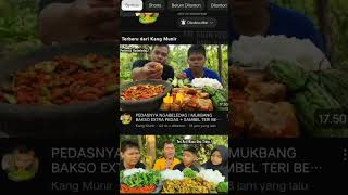 nonton mukbang part 2 tanboy Kun dan kang Munir  biar perut kenyang 🤭#subscribe #like #mukbang