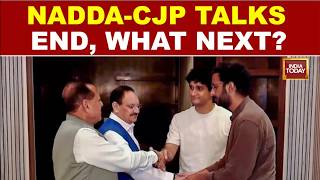 CJP Protest: JP Nadda Meets CJP Leaders, More Talks Tomorrow; Protesters Reject Govt's Assurances